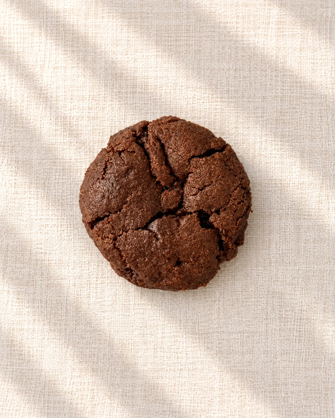 Galleta de cocoa con centro suave